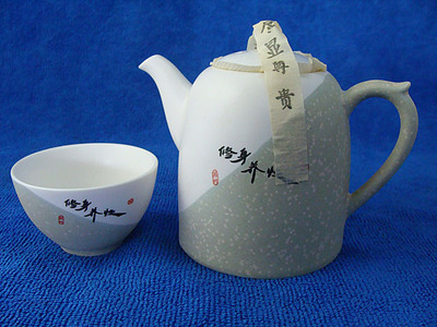 【厂家直销 加工订制 7头哑光釉陶瓷茶具套装】价格,厂家,图片,茶具套装,德化鹏丰陶瓷工艺厂(营销部)
