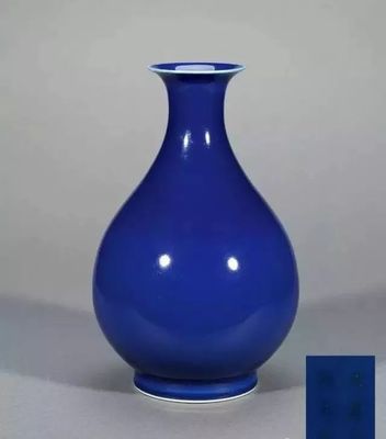 霁蓝釉瓷器--历史上单色釉瓷器中的上品