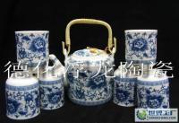 厂价直销 浮龙陶瓷 青花釉中兰彩牡丹7头桥壶茶具 功夫茶具_礼品、工艺品、饰品_世界工厂网中国产品信息库